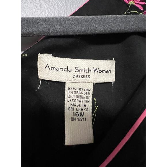 Vintage Embroidered Plus Size Dress - Picture 3 of 3